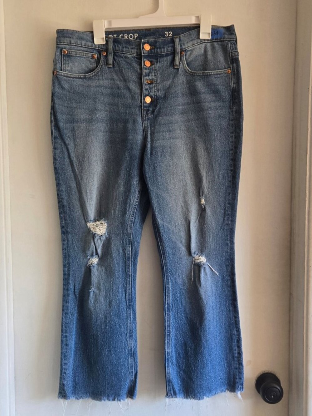 Demi Boot Crop Jeans Denim